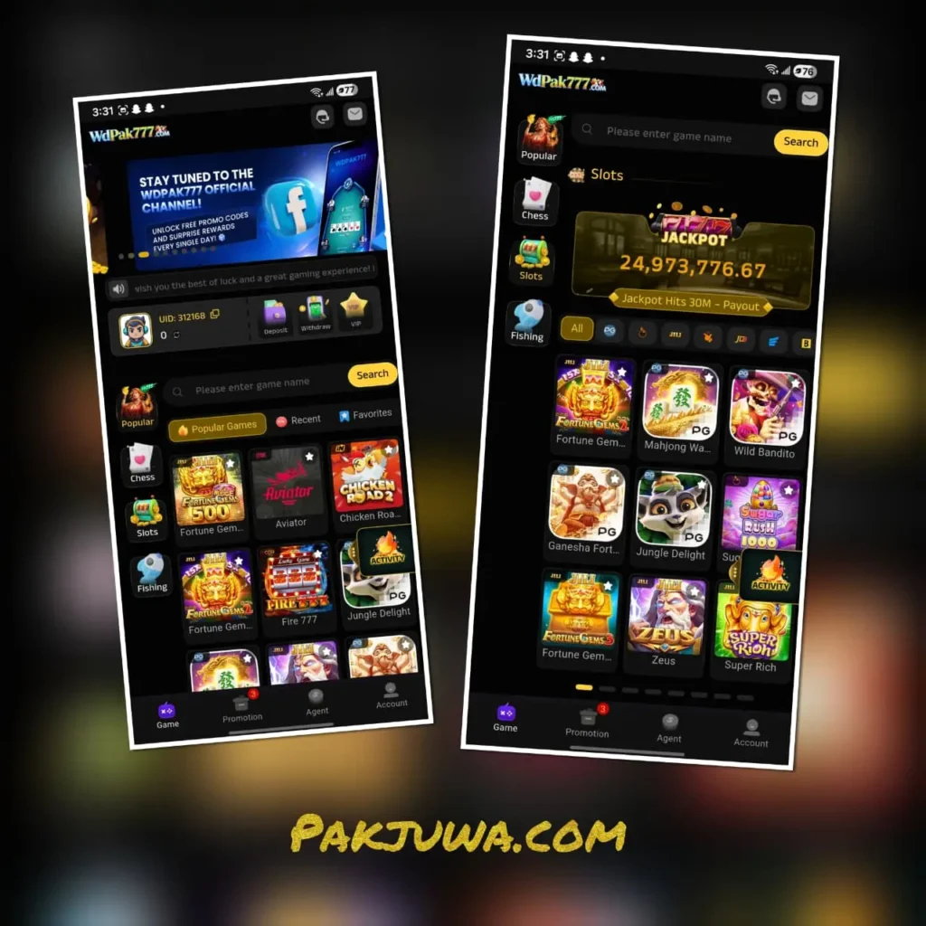 WDPAK777 Game