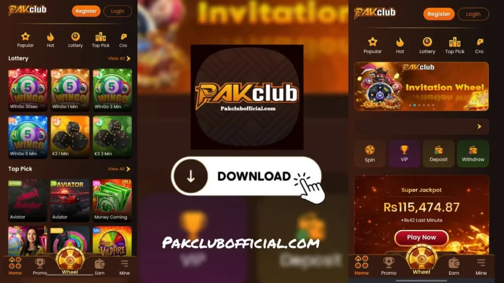 Pakclub Game